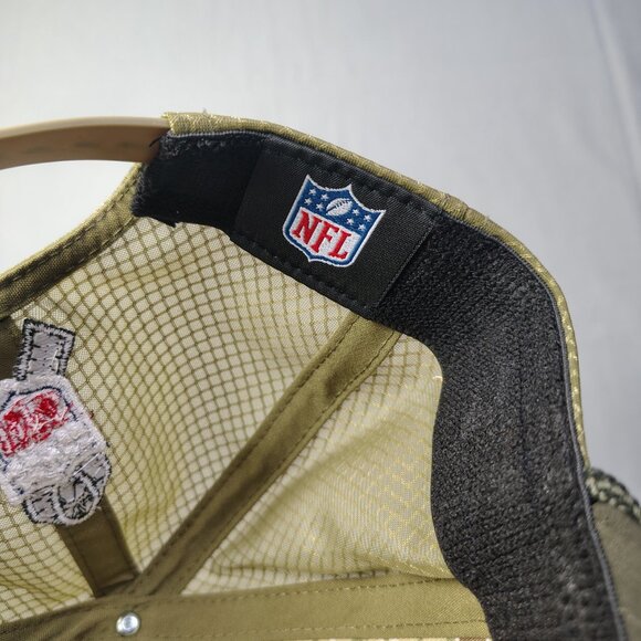 Atlanta Falcons Salute to Service Hat Cap Snap Back One Size Cool Micro New Era - Picture 11 of 15